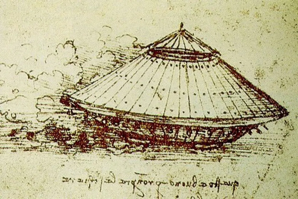 Tanque - invenção de Leonardo Da Vinci